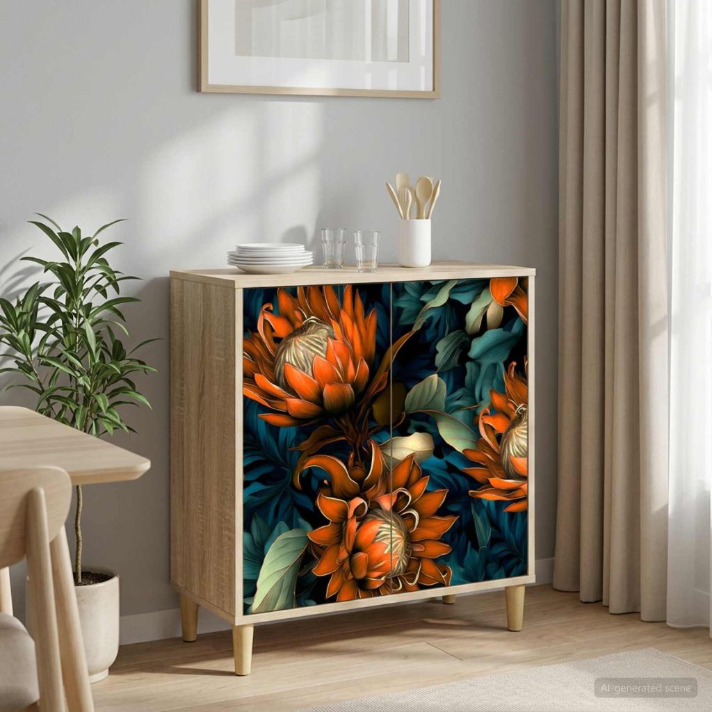Sivupöytä LOCHEM Sonoma 69 x 33 x 75 cm Tekninen puu