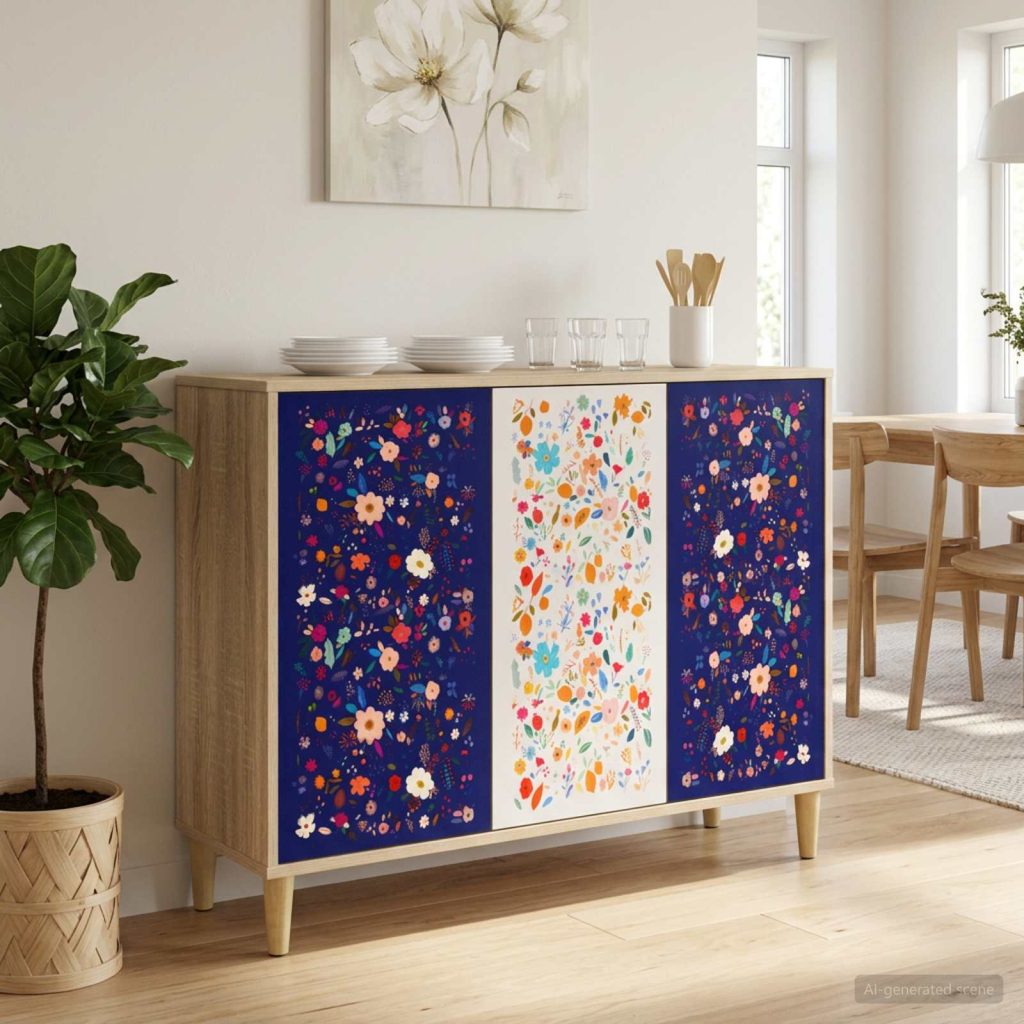 Sivupöytä MAINZ Sonoma 102 x 33 x 75 cm Tekninen puu