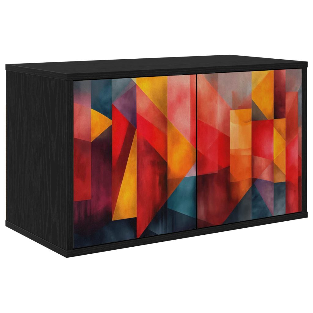 Seinälle kiinnitettävä TV-kaapisto HEESCH 69 x 33 x 40 cm