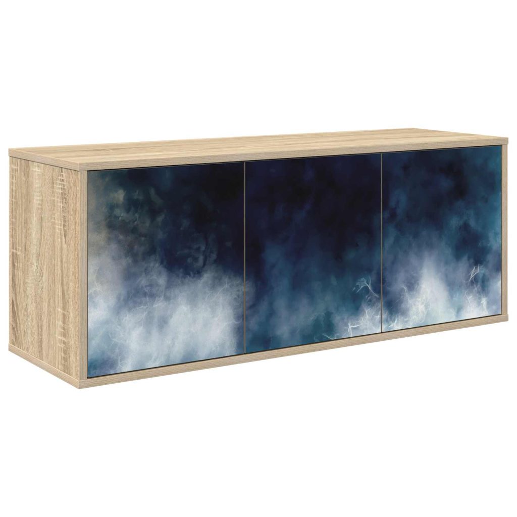 Seinälle kiinnitettävä TV-kaapisto RAALTE 102 x 33 x 40 cm