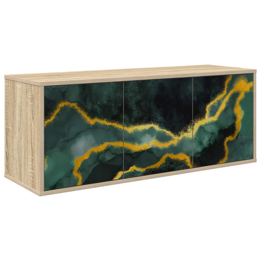 Seinälle kiinnitettävä TV-kaapisto WIJHE 102 x 33 x 40 cm