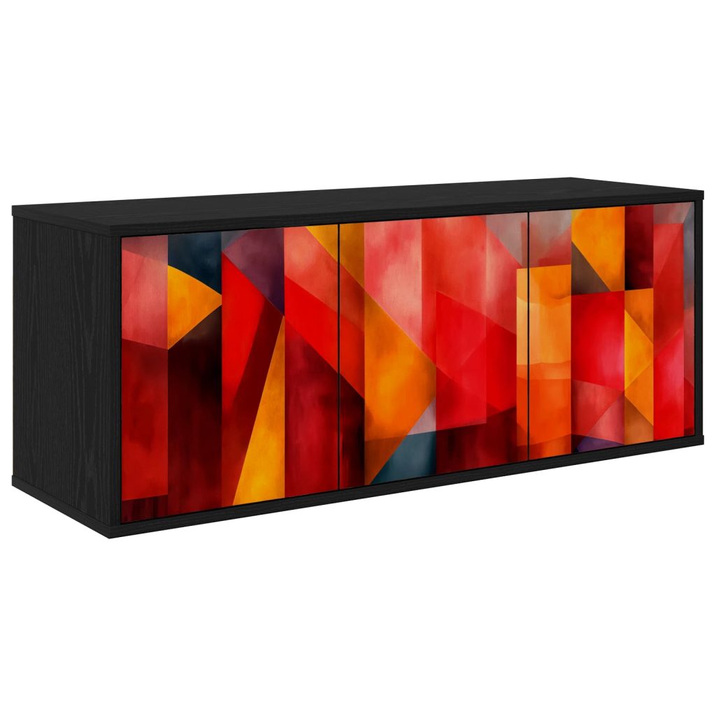 Seinälle kiinnitettävä TV-kaapisto HEESCH 102 x 33 x 40 cm