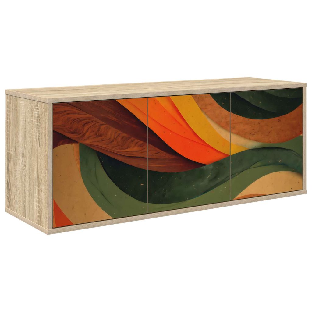 Seinälle kiinnitettävä TV-kaapisto BONN 102 x 33 x 40 cm