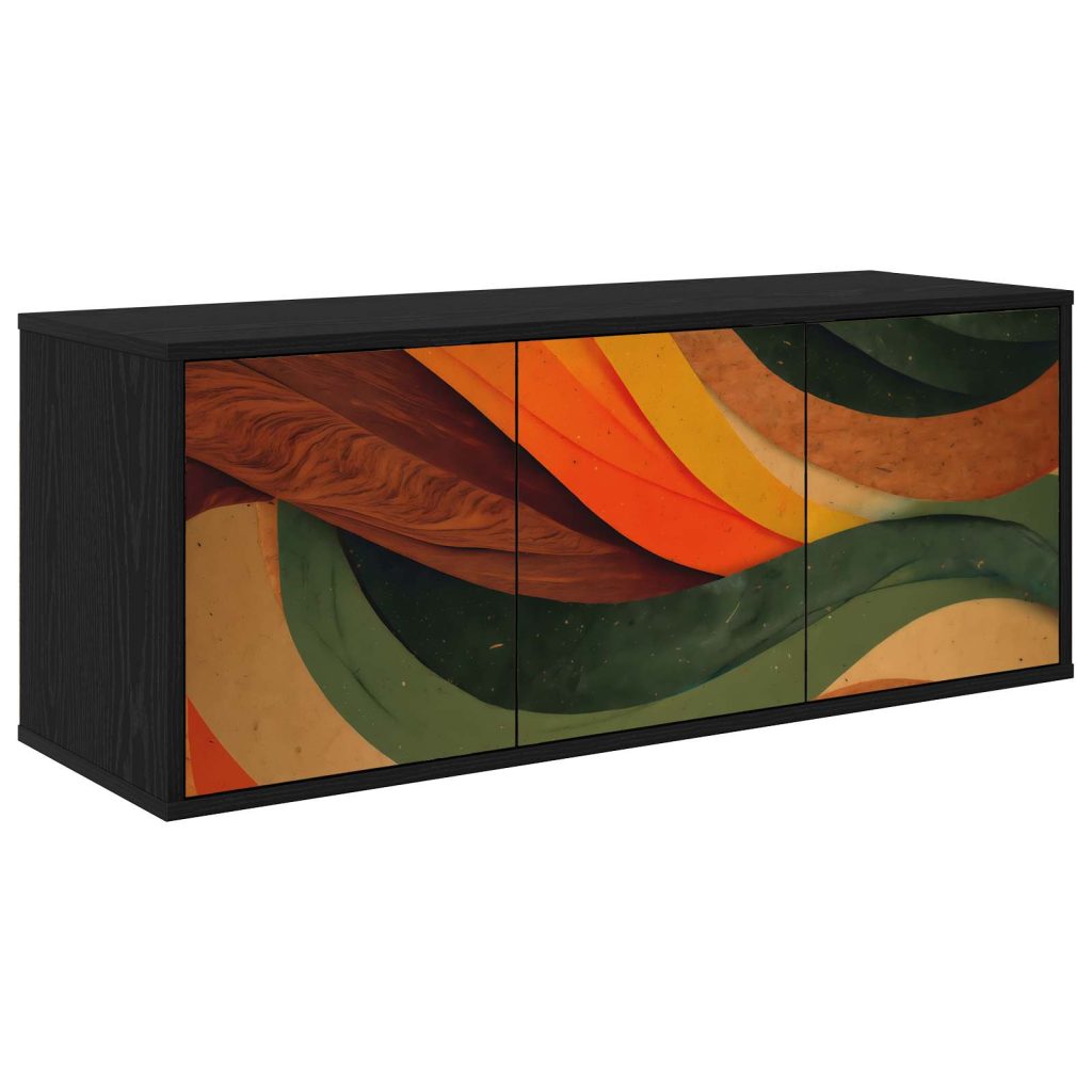 Seinälle kiinnitettävä TV-kaapisto BONN 102 x 33 x 40 cm