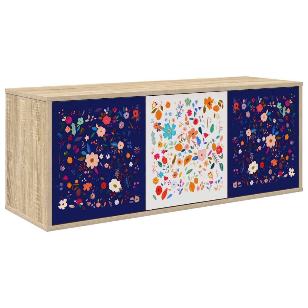 Seinälle kiinnitettävä TV-kaapisto MAINZ 102 x 33 x 40 cm