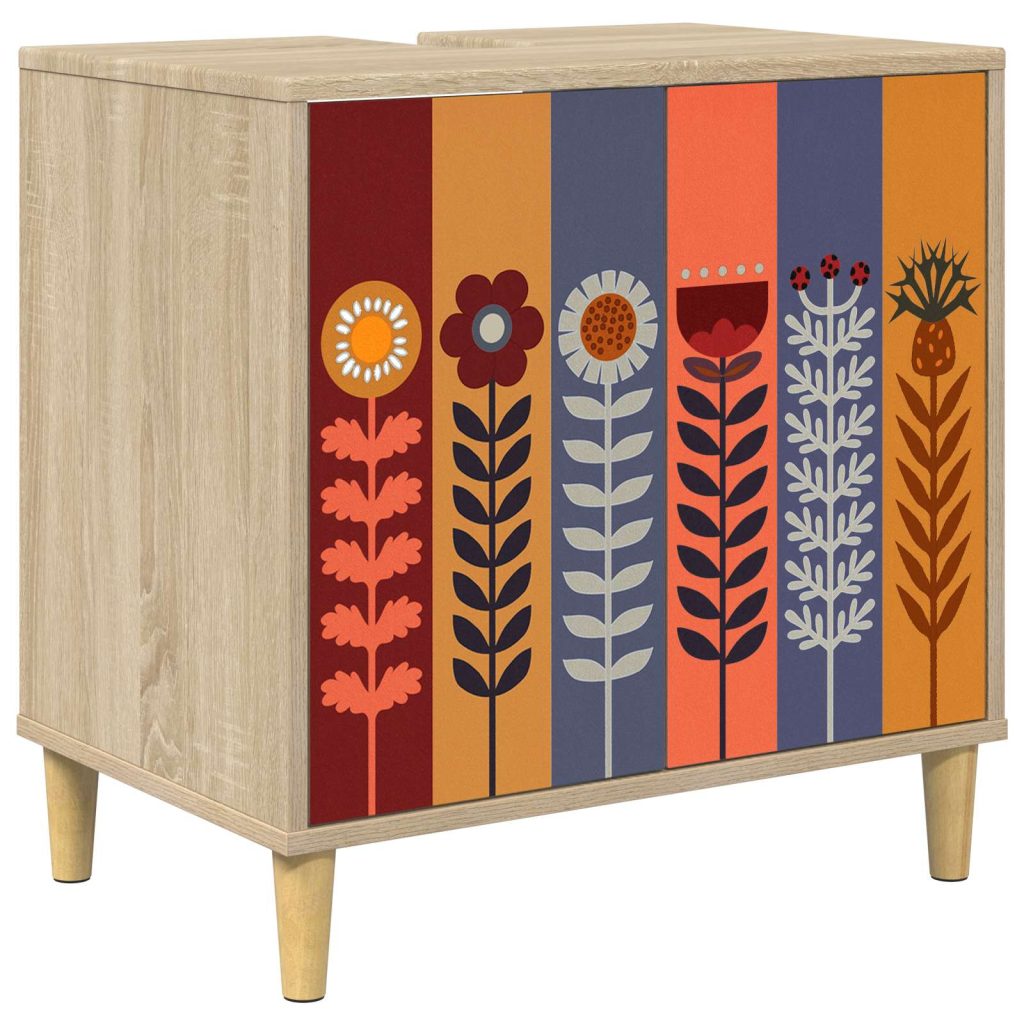 Kylpyhuonekaappi ESSEN Sonoma 60 x 40 x 60 cm Tekninen puu