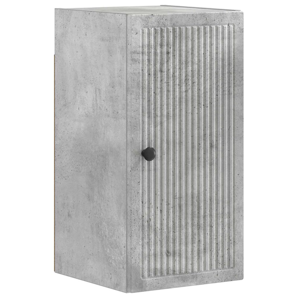 Kylpyhuoneen seinäkaappi EDE Betoninharmaa 30 x 31 x 59 cm