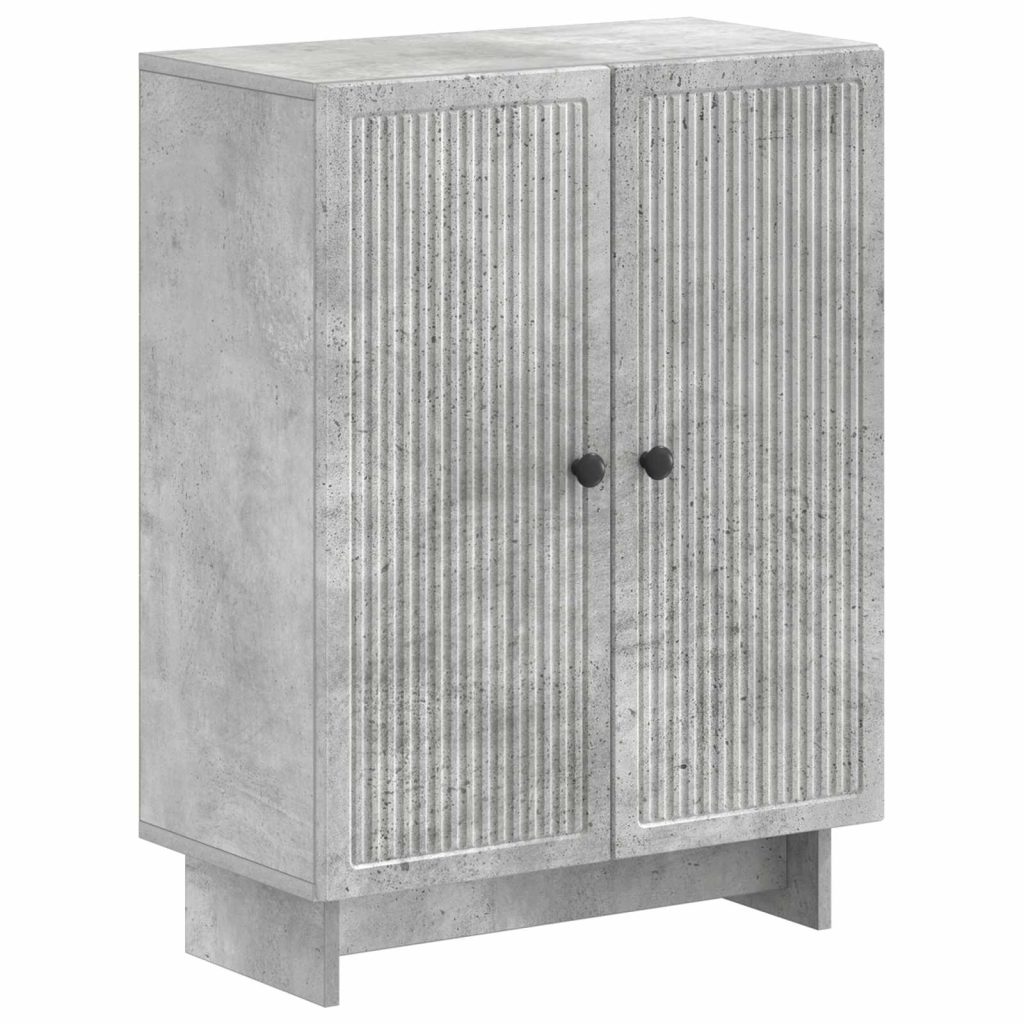 Kylpyhuoneen säilytyskaappi EDE Betoninharmaa 59,5 x 31 x 80 cm