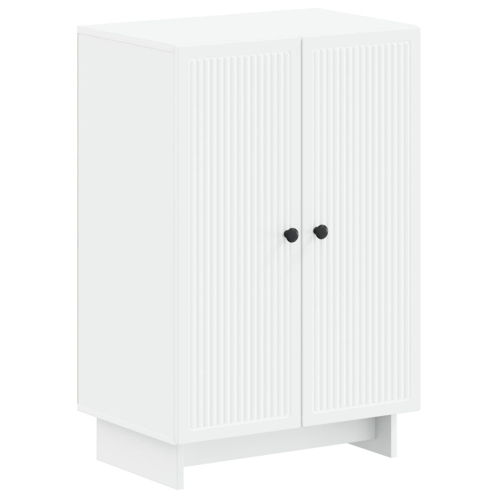 Kenkäkaappi EDE 59,5 x 39,5 x 90 cm Tekninen puu valkoinen