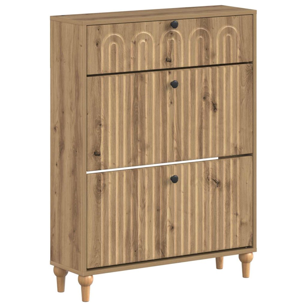 Kenkäkaappi ALKMAAR 78 x 24 x 103 cm Tekninen puu