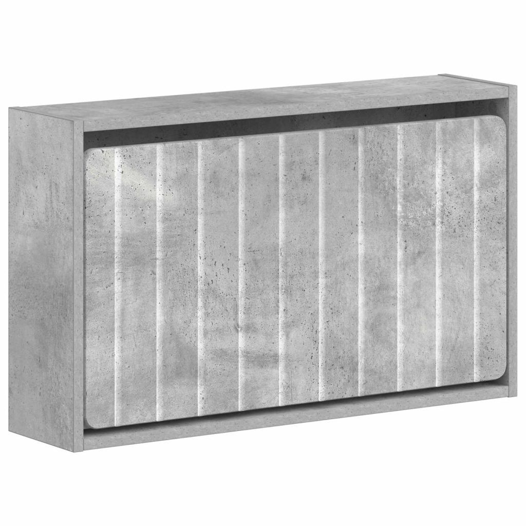 Seinälle asennettava kenkäkaappi ZWOLLE 71 x 17 x 43 cm