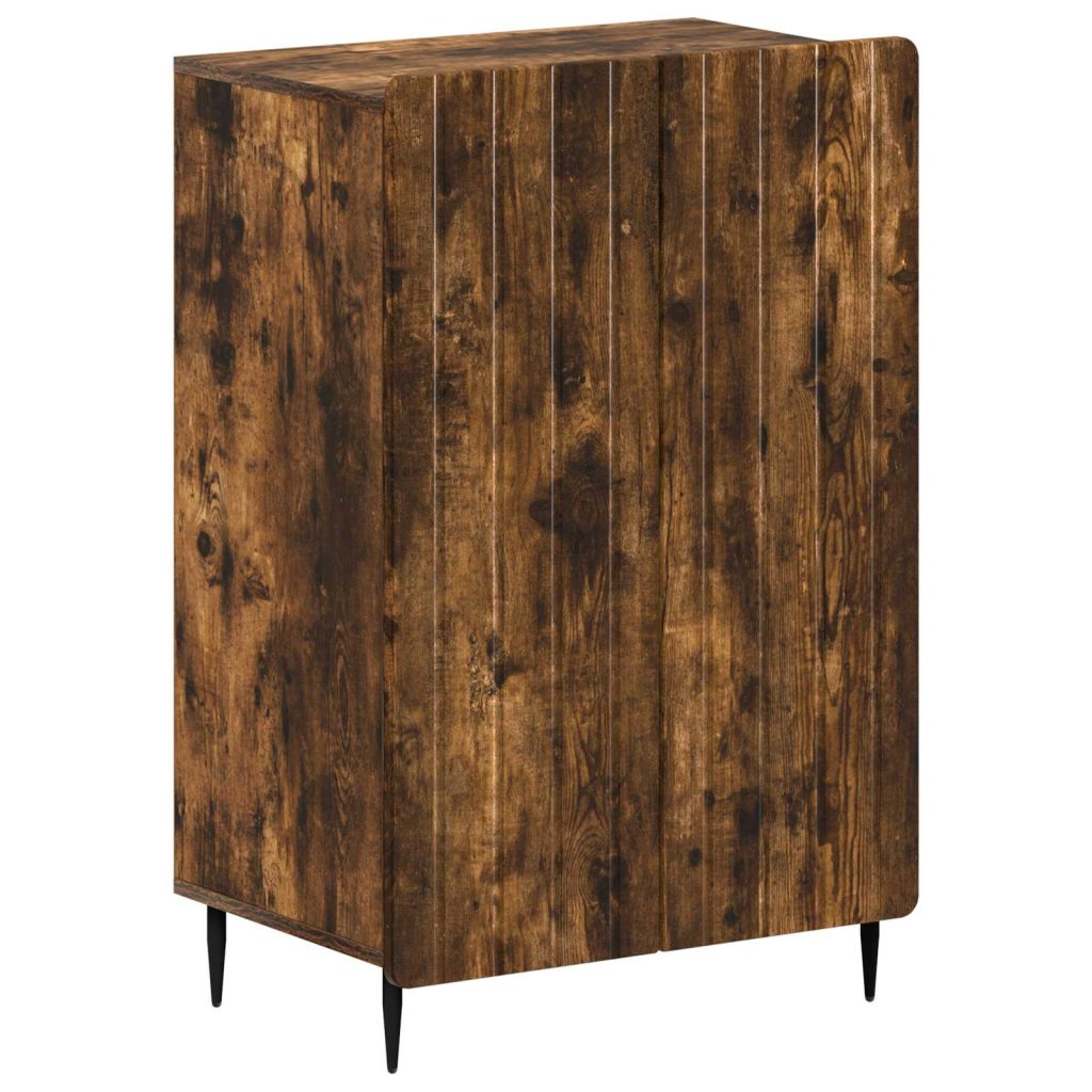 Kenkäkaappi ZWOLLE 59,5 x 39,5 x 91,5 cm Tekninen puu Savutammi