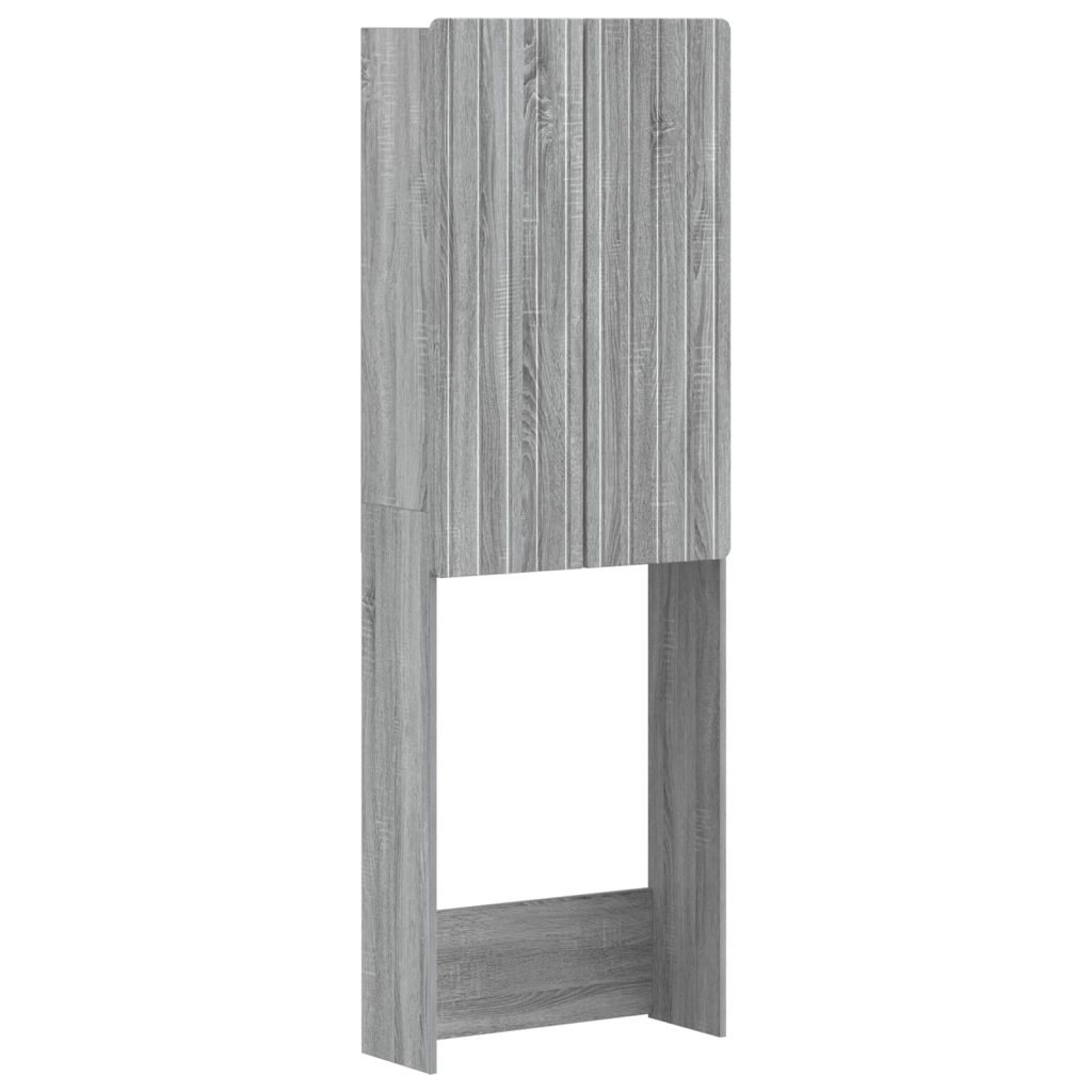 Vessakaappi ZWOLLE Harmaa Sonoma 66 x 25,5 x 190 cm