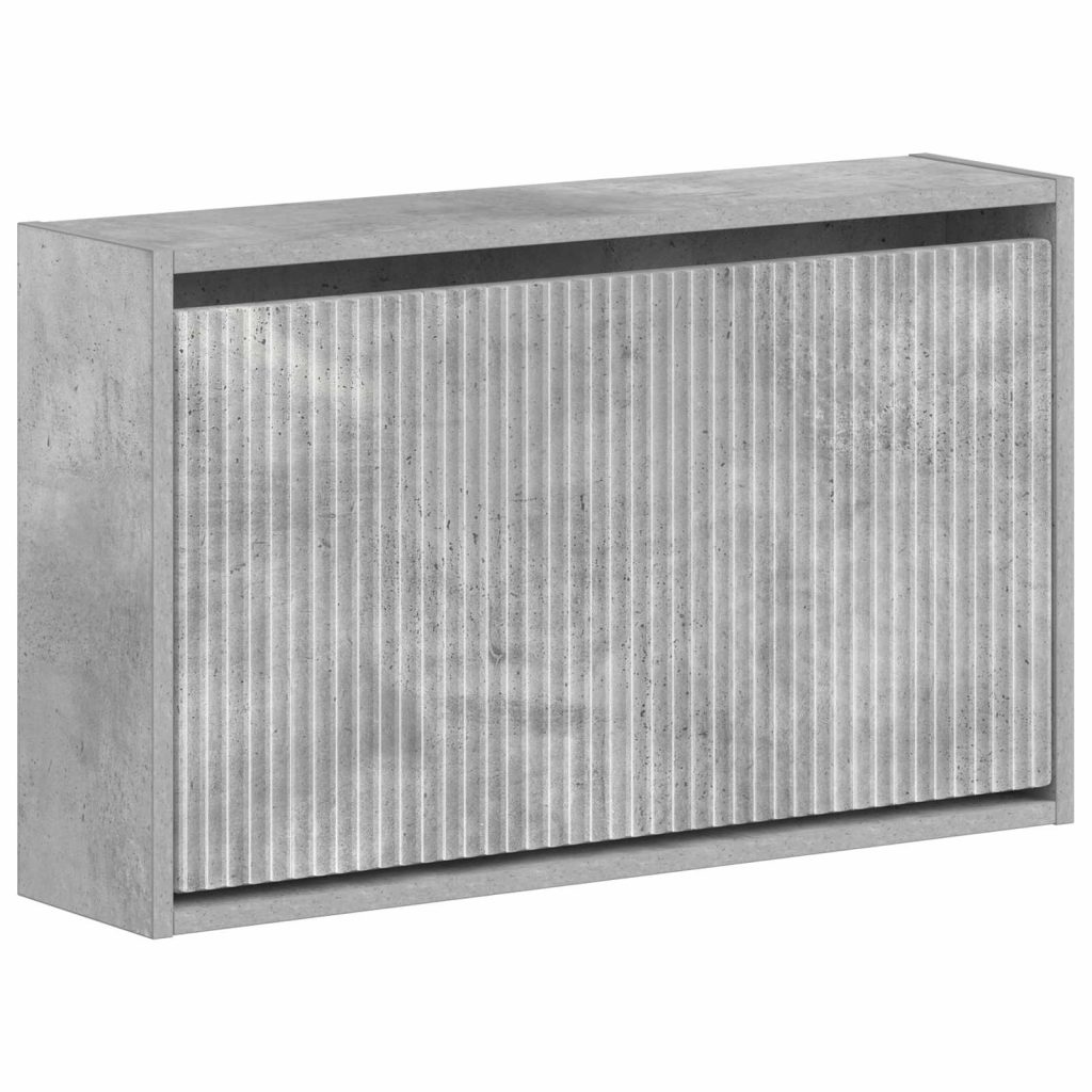 Seinälle asennettava kenkäkaappi ARNHEM 71 x 17 x 43 cm