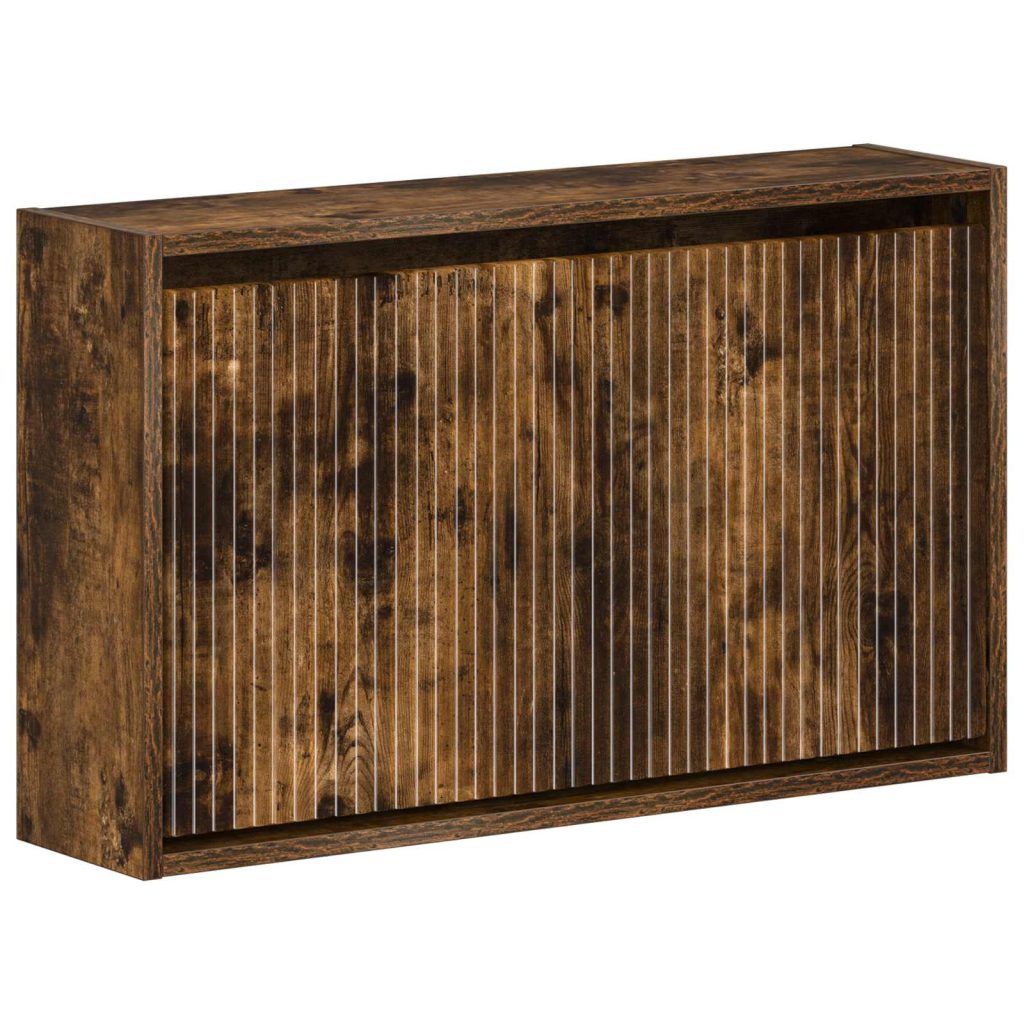 Seinälle asennettava kenkäkaappi ARNHEM 71 x 17 x 43 cm