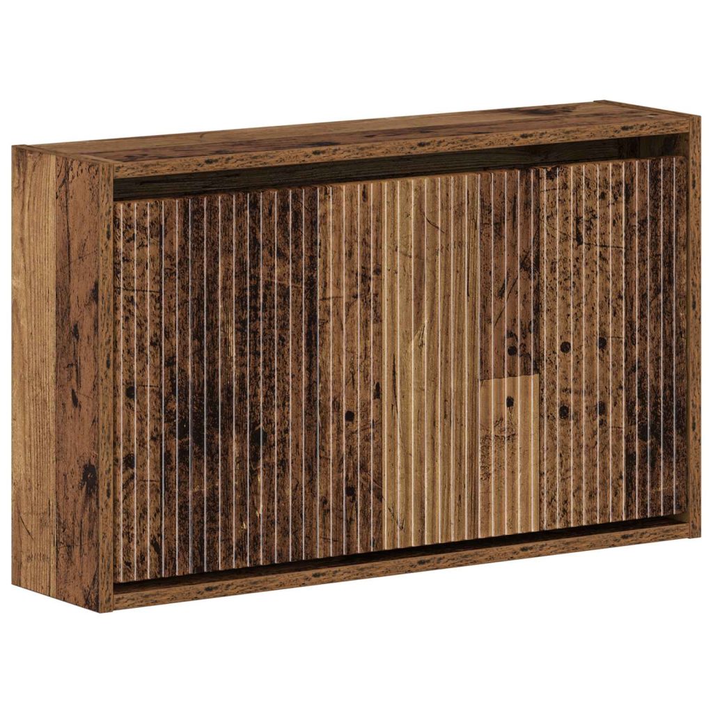 Seinälle asennettava kenkäkaappi ARNHEM 71 x 17 x 43 cm