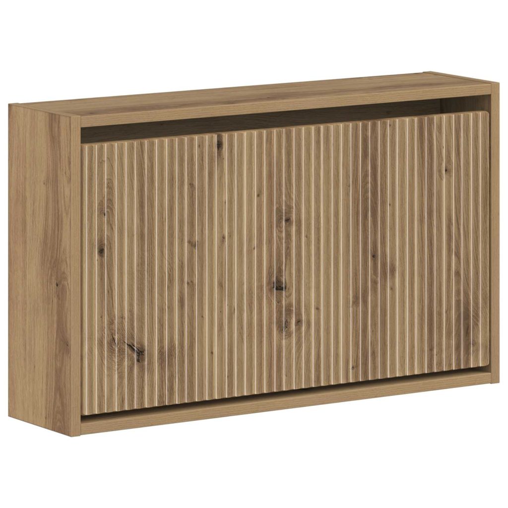 Seinälle asennettava kenkäkaappi ARNHEM 71 x 17 x 43 cm
