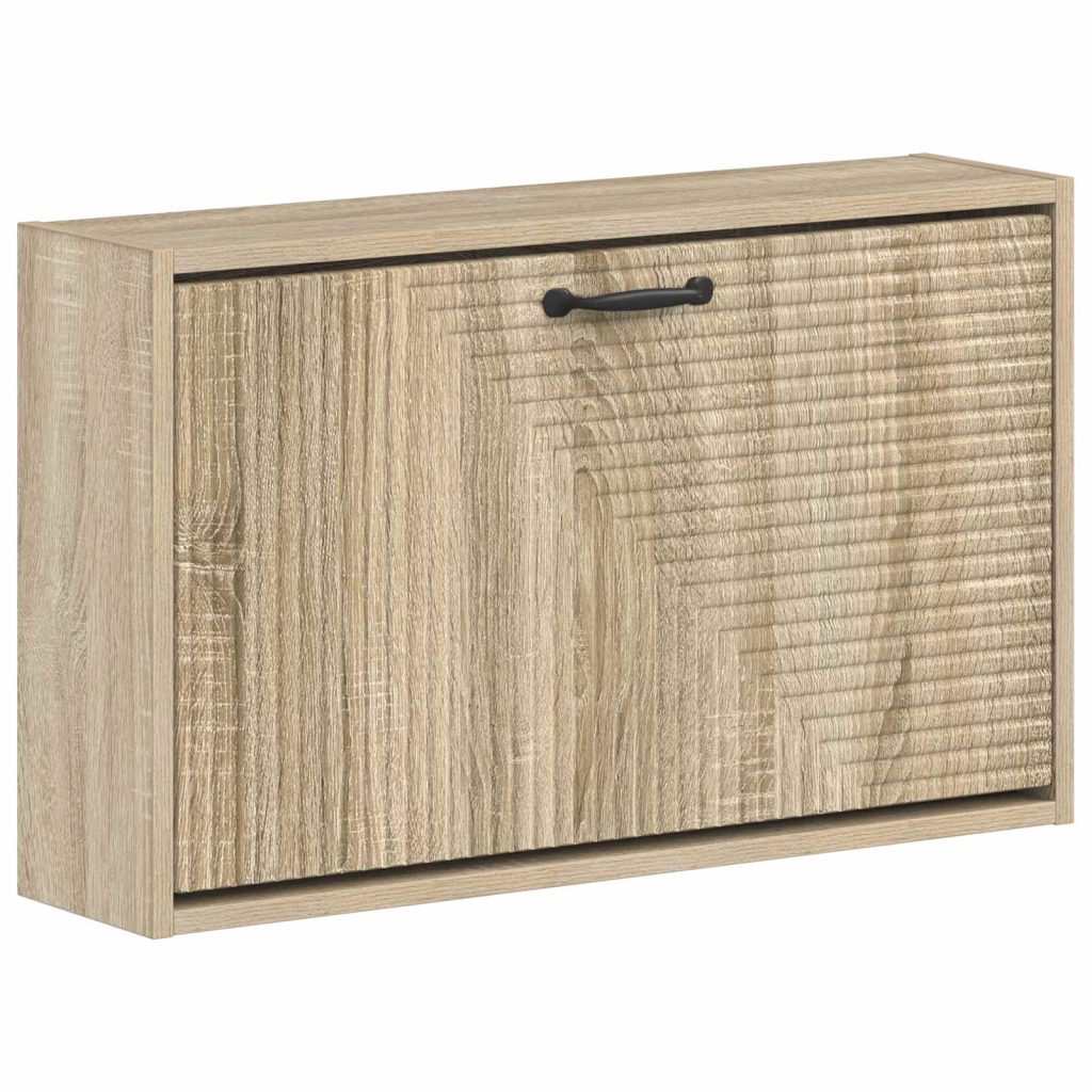 Seinälle asennettava kenkäkaappi HAARLEM 71 x 17 x 43 cm
