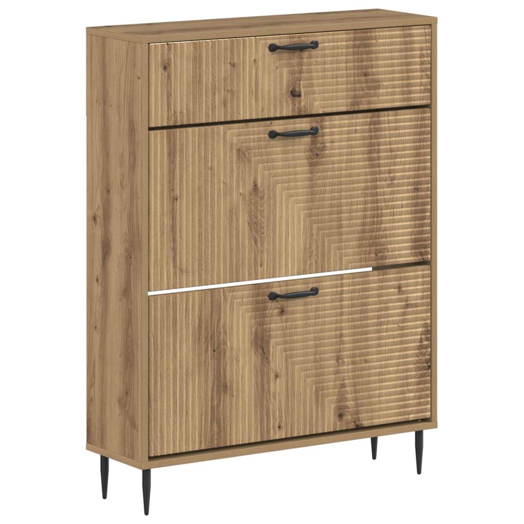 Kenkäkaappi HAARLEM 78 x 24 x 103 cm Tekninen puu