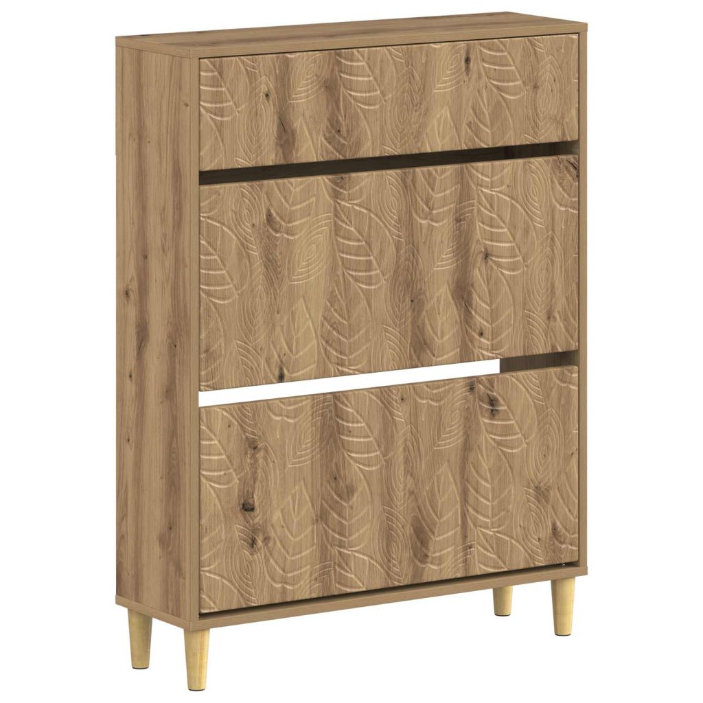 Kenkäkaappi DELFT 78 x 24 x 103 cm Tekninen puu Artisaanitammi