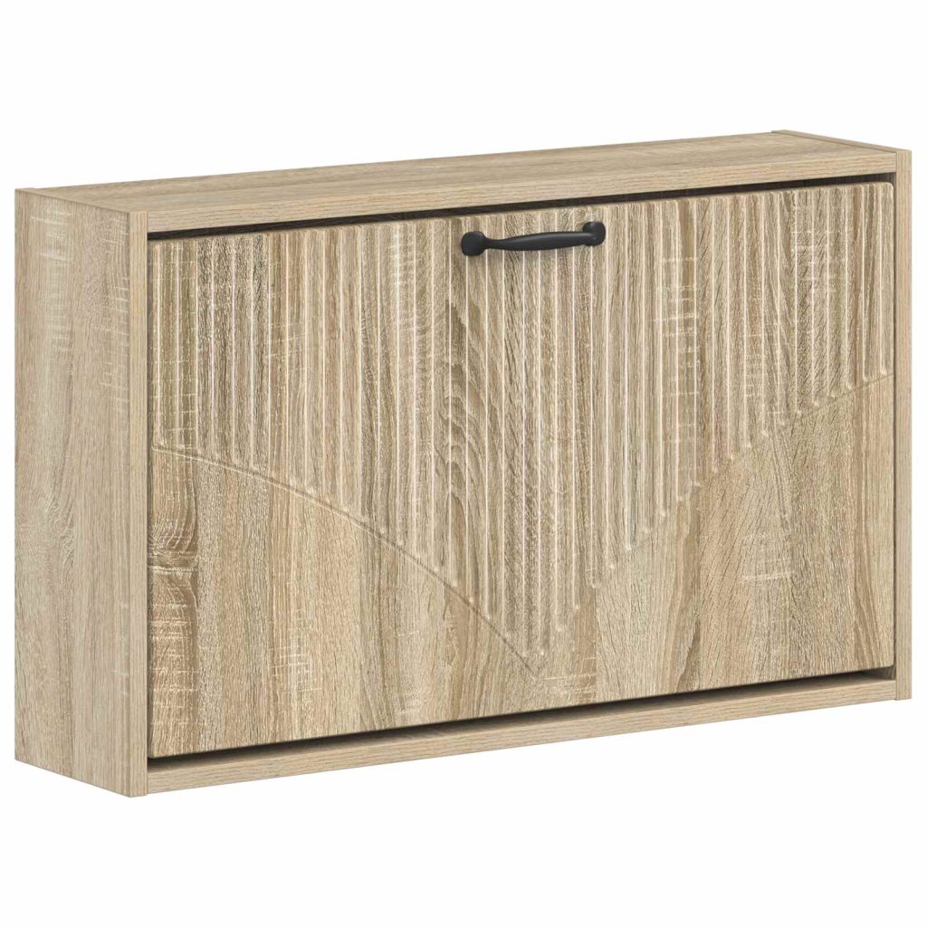 Seinälle asennettava kenkäkaappi HOORN 71 x 17 x 43 cm