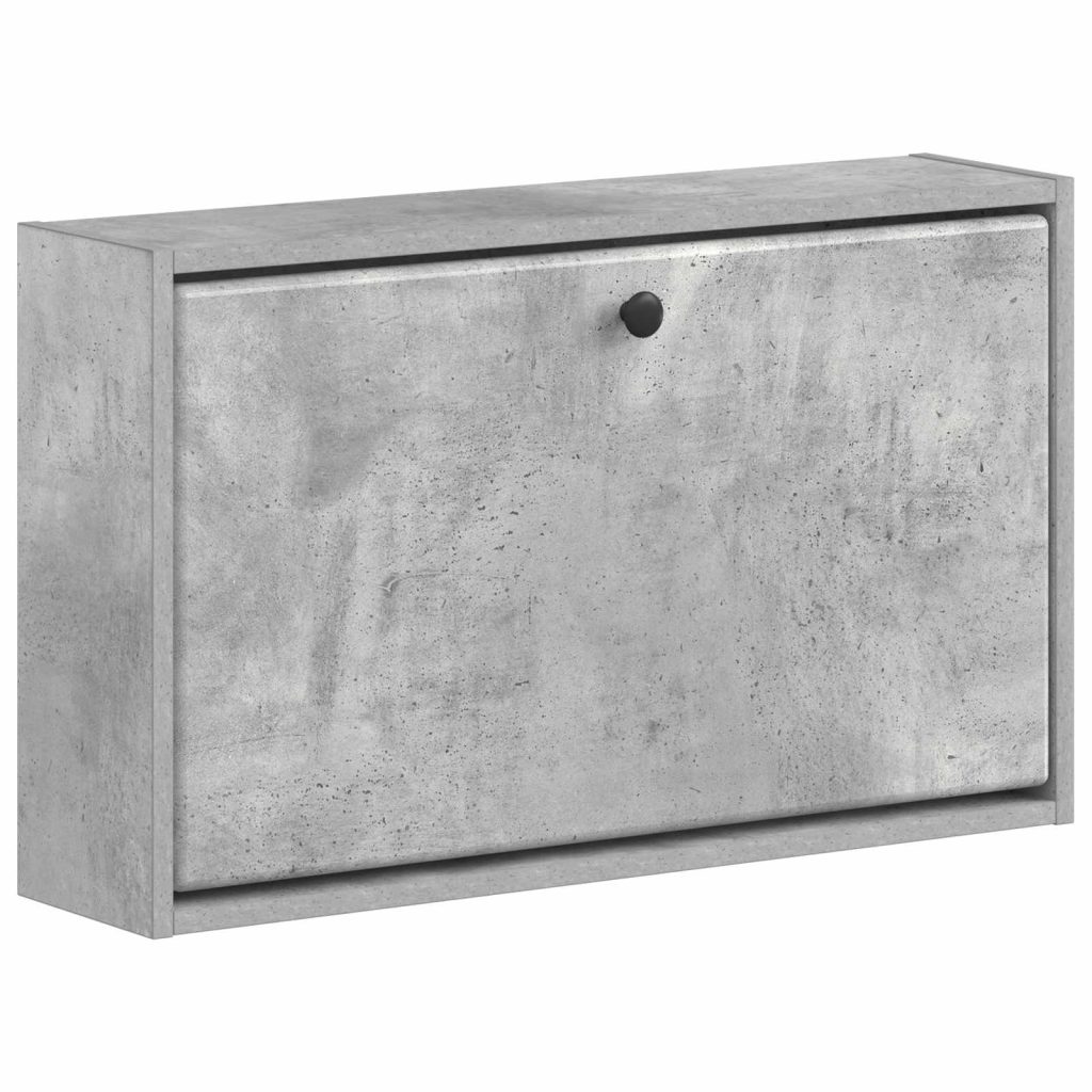 Seinälle asennettava kenkäkaappi BREDA 71 x 17 x 43 cm