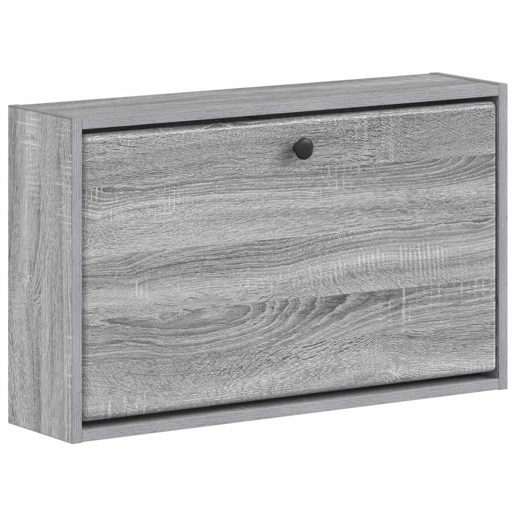 Seinälle asennettava kenkäkaappi BREDA 71 x 17 x 43 cm