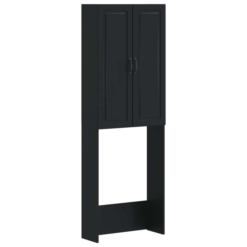 Vessakaappi UTRECHT Musta 66 x 25,5 x 190 cm Tekninen puu