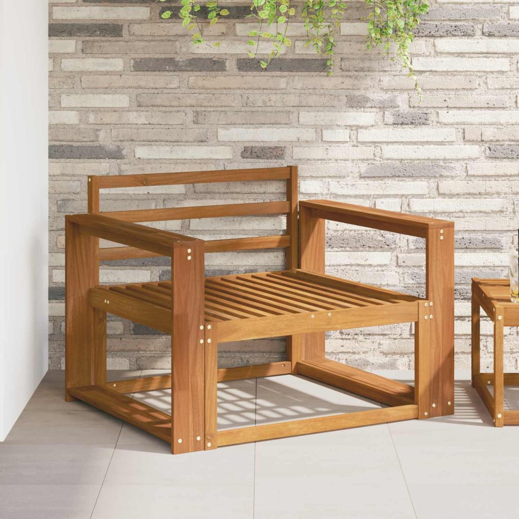 Käsinoja 2 kpl Luonnollinen 78 x 10 x 61 cm Tiheä akasiapuu