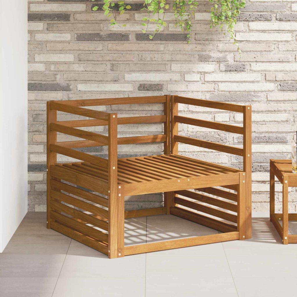 Käsinoja 2 kpl Luonnollinen 79 x 4 x 73 cm Tiheä akasiapuu