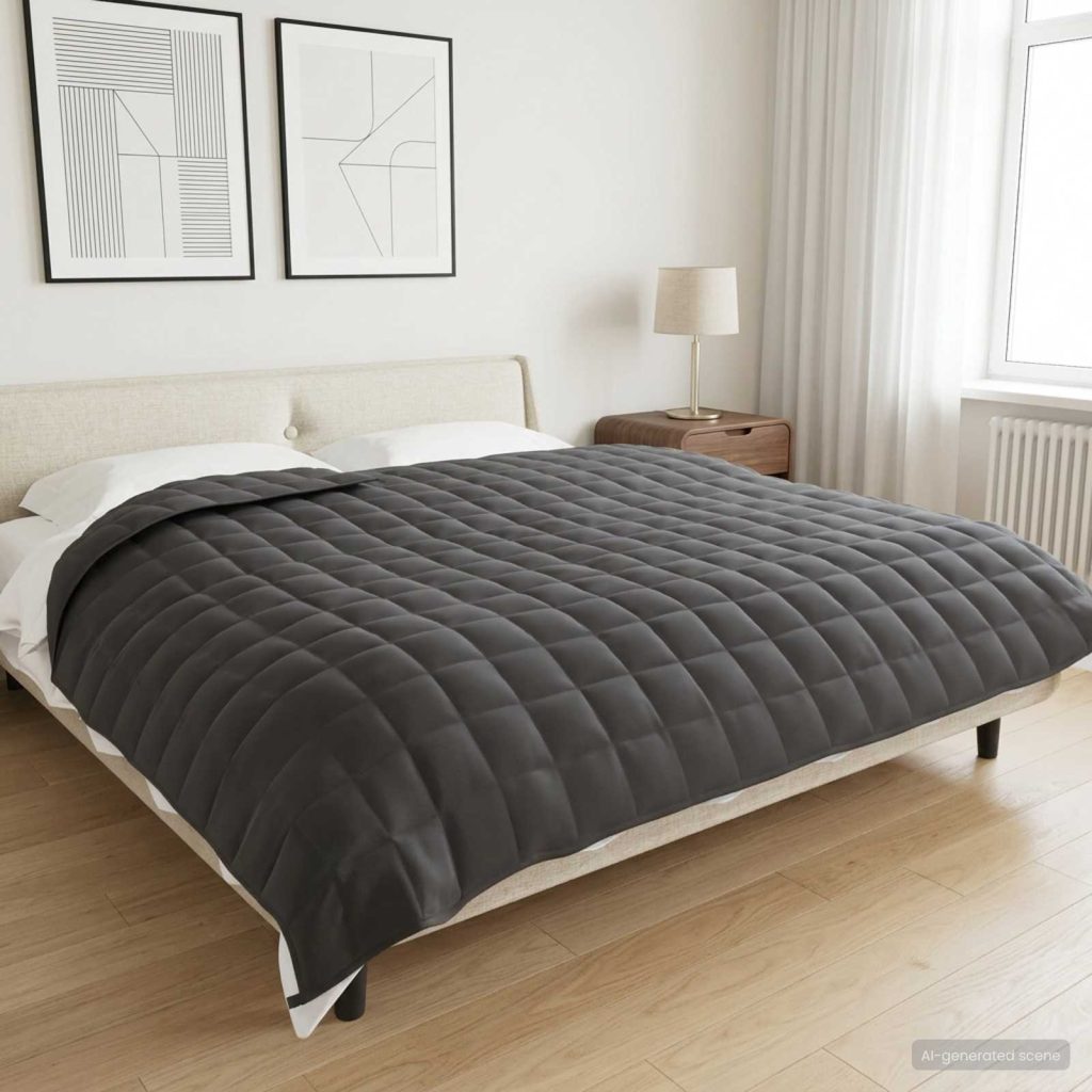 Painopeitto Antrasiitti 200 x 220 cm 9 kg 100% Puuvilla 205T