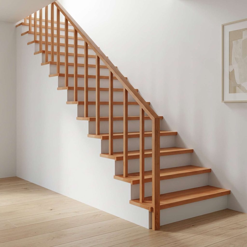 Portaiden päällysteet 4 kpl 110 x 25 x 2 cm Lakka