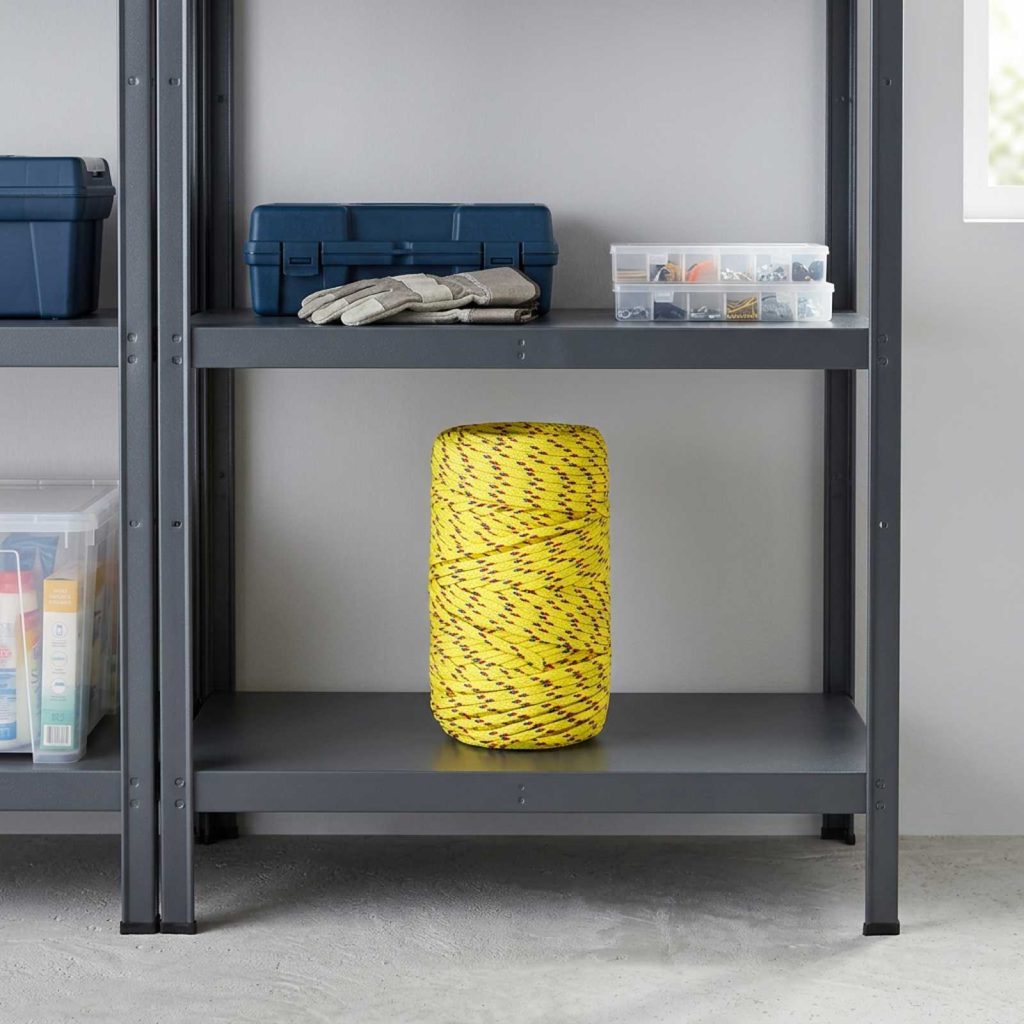 Monikäyttöinen köysi 2 mm 25 m Keltainen PP