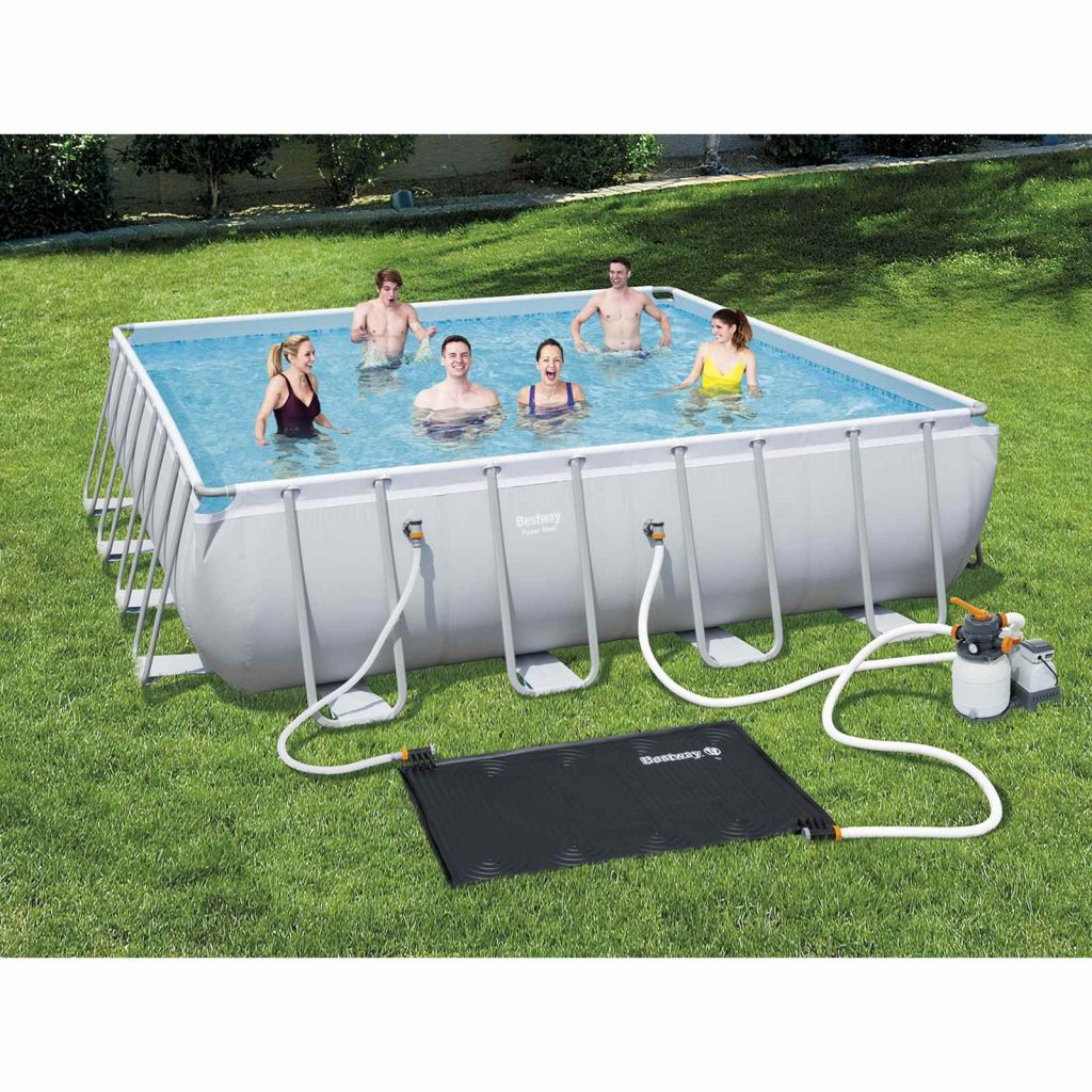Bestway Aurinkopoolin lämmitysmatto Musta 110 x 171 cm