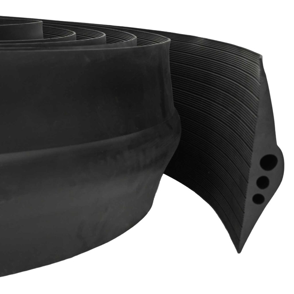 Työkaluväylän lattia-tiiviste Musta 75 x 12 mm 8 m EPDM-kumi