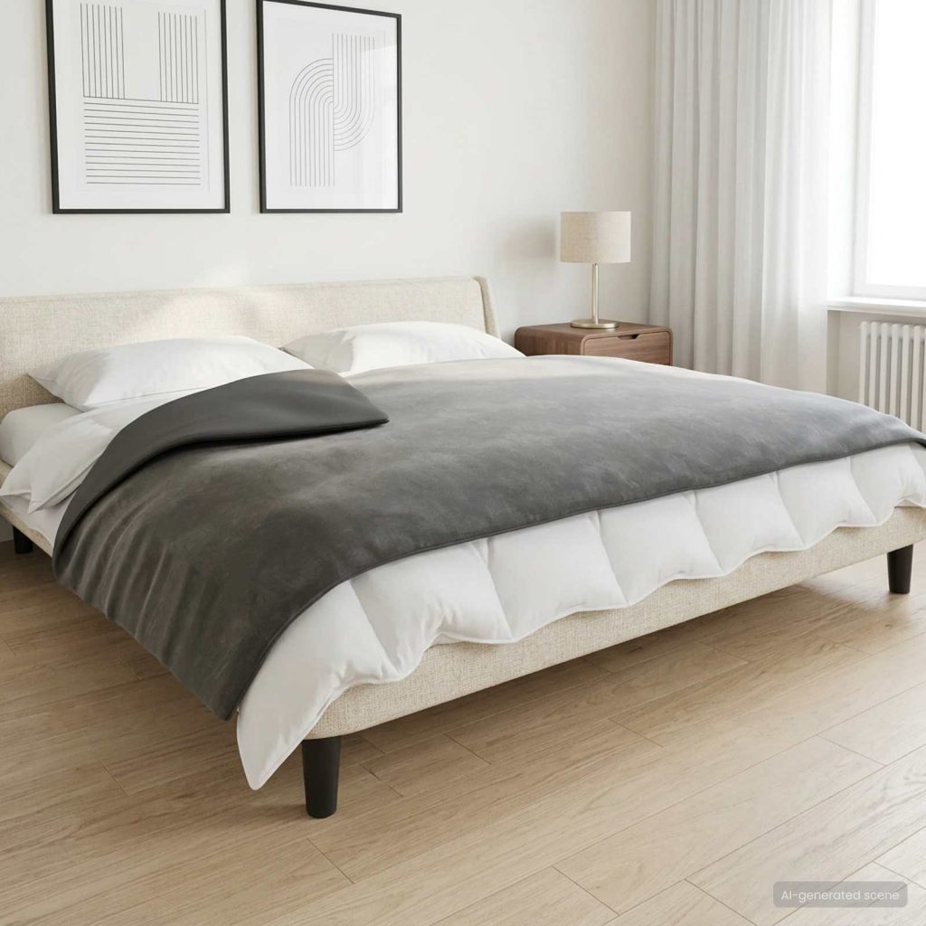 Painopeitto Antrasiitti 120 x 180 cm 9 kg 100% Puuvilla 205T