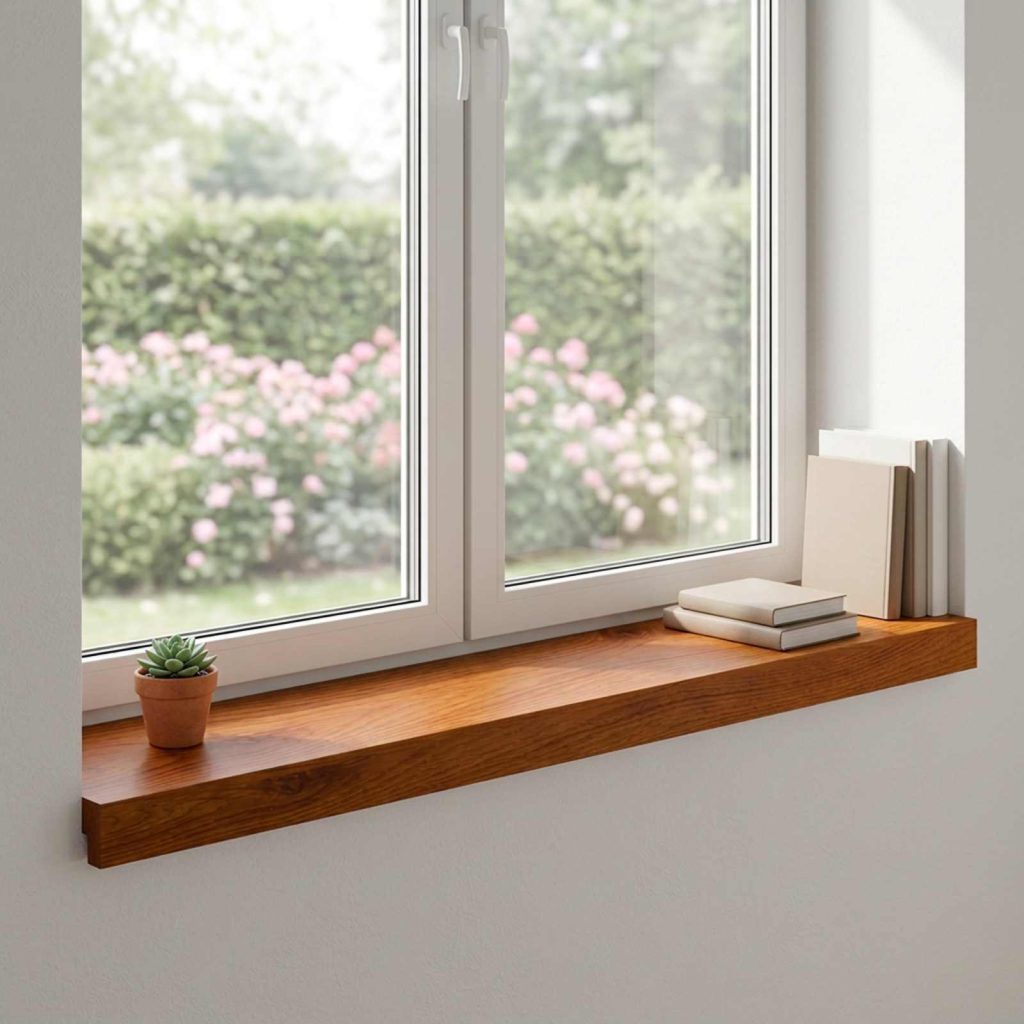 Ikkunalautaset 2 kpl Ruskea 90 x 15 x 2 cm Mäntypuu