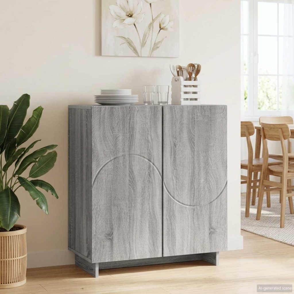 Senkki Harmaa Sonoma 67 x 34,5 x 75 cm Tekninen puu