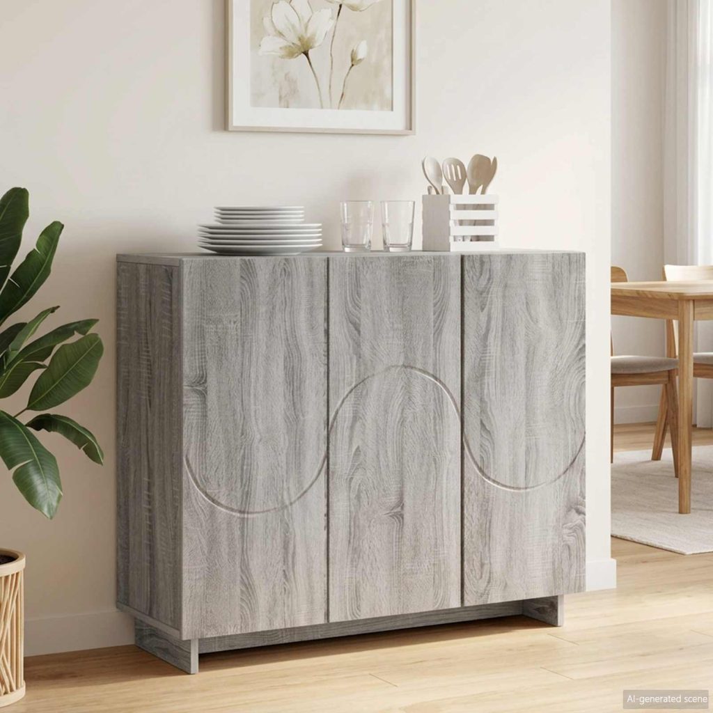 Senkki Harmaa Sonoma 85,5 x 31 x 75 cm Tekninen puu