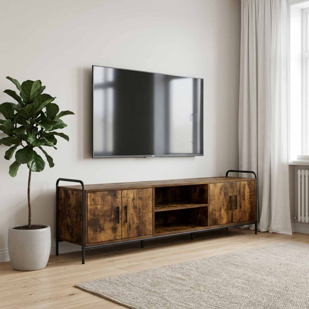 TV-kaappi 167,5 x 33 x 50 cm Savutammi Tekninen puu