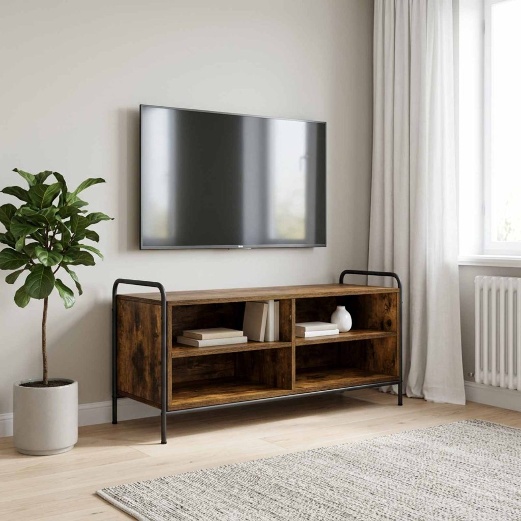TV-kaappi 140 x 39,5 x 50 cm Savutammi Tekninen puu