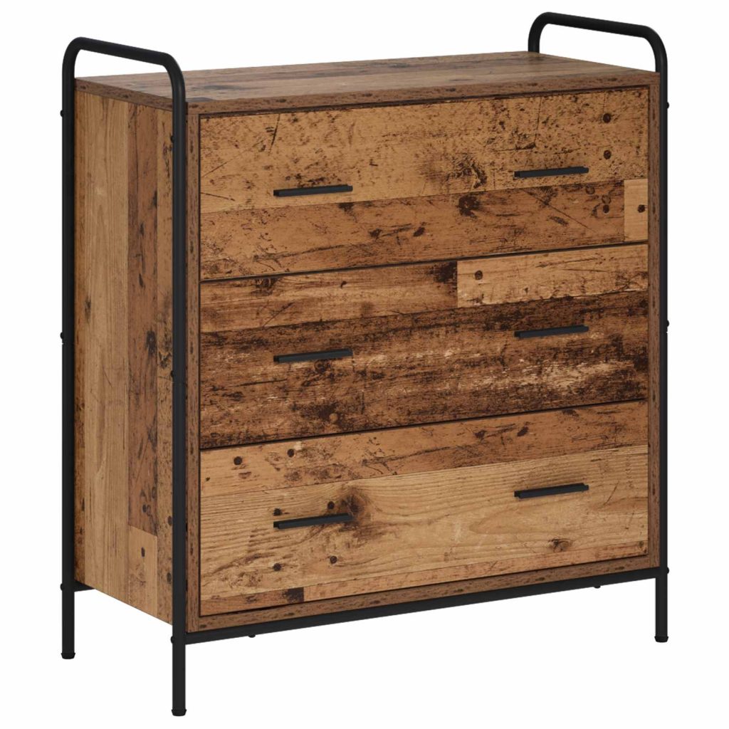 Sivupöytä Vanha puu 97 x 33 x 81 cm Tekninen puu