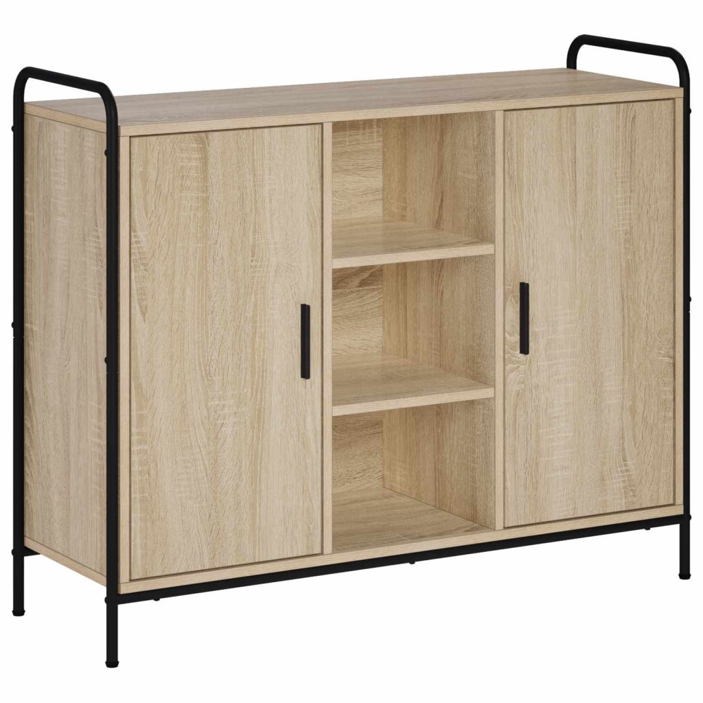 Sivupöytä Sonoma-tammi 97 x 33 x 81 cm Tekninen puu