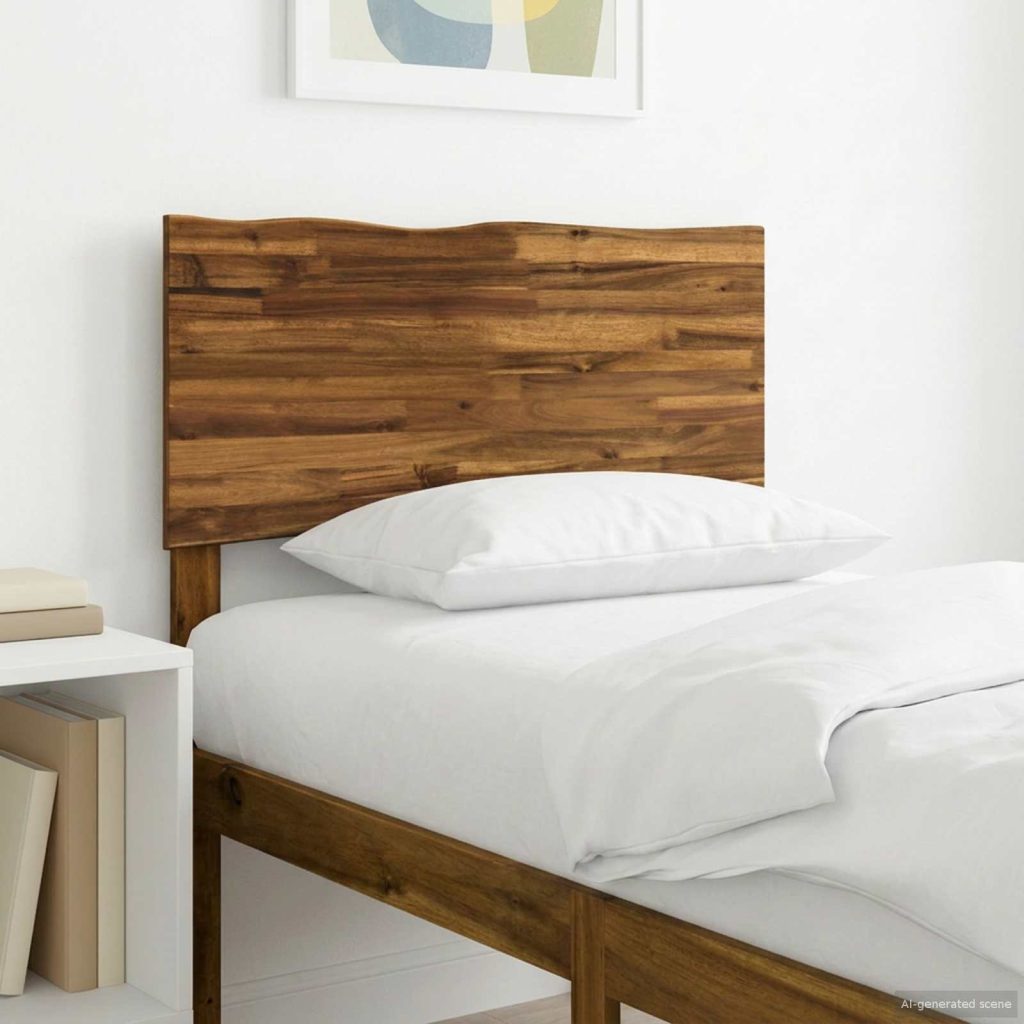 Luonnollinenreunainen sängynpääty ROSTOCK Luonnollinen 90 cm