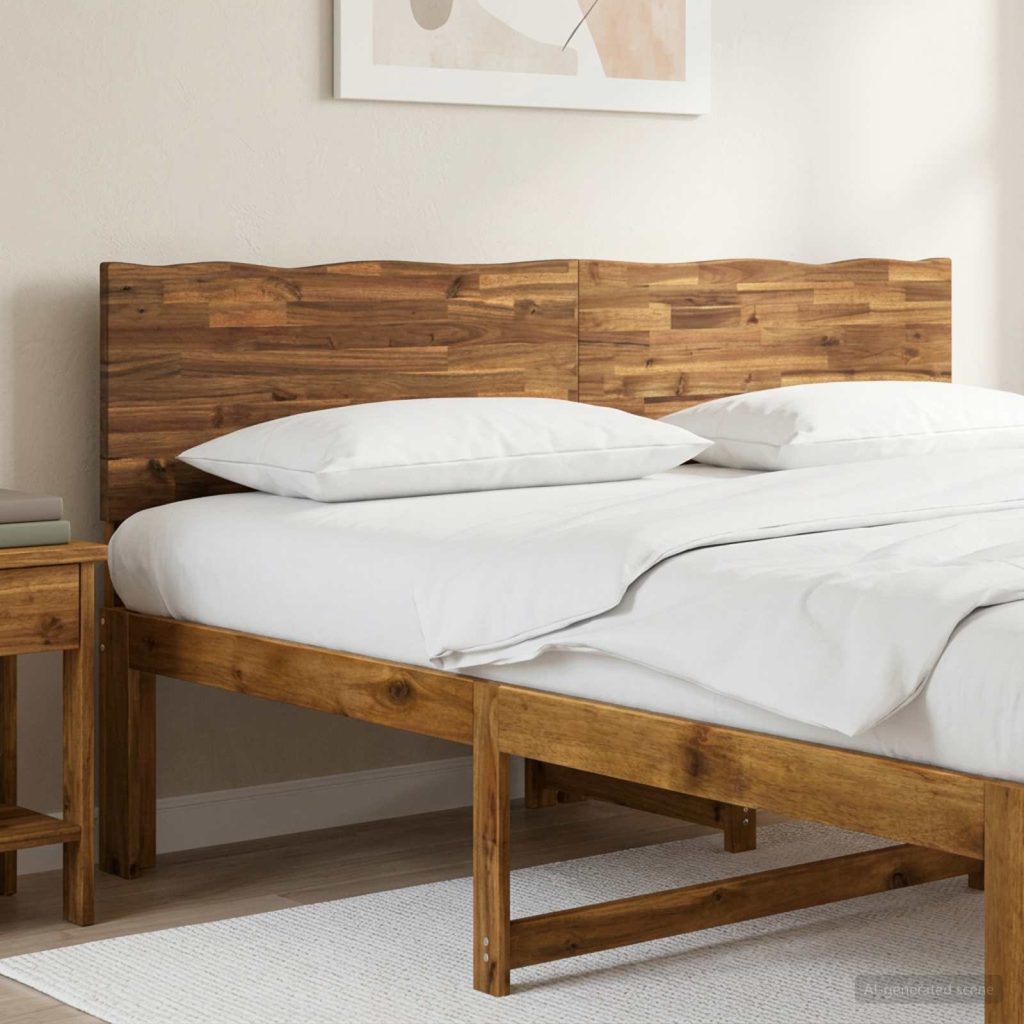 Luonnonreunainen sängynpääty ROSTOCK Luonnollinen 200 cm