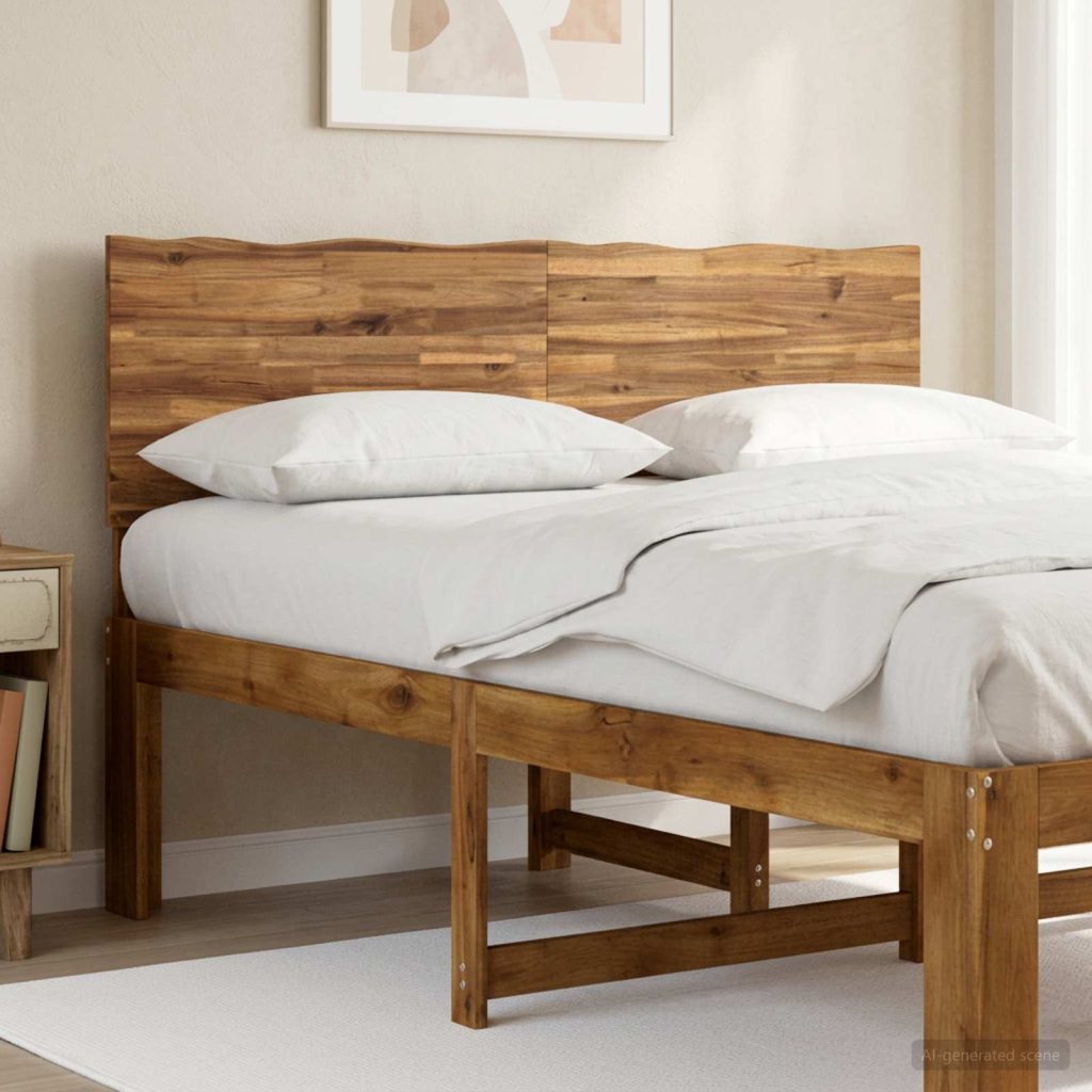 Luonnonreunainen sängynpääty ROSTOCK Luonnollinen 120 cm