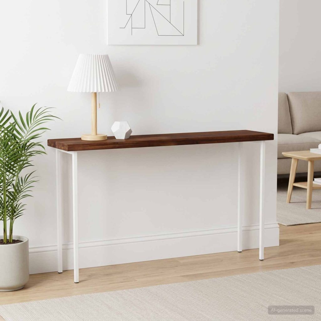 Suorakulmainen pöytälevy 110 x 30 x 3 cm Suorakaide