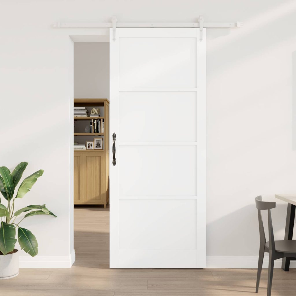Liukuovi ORKDAL 93 x 232 cm Tekninen puu valkoinen