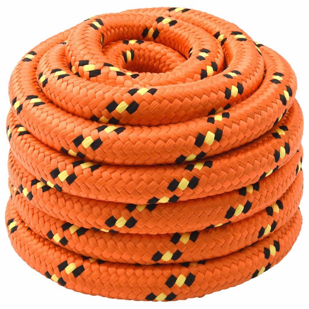 Monikäyttöinen köysi 40 mm 10 m Oranssi PP