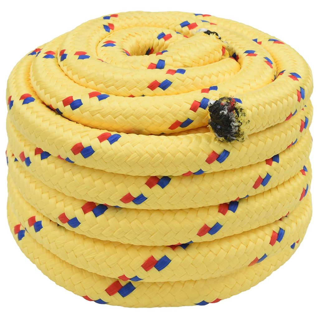 Monikäyttöinen köysi 60 mm 10 m Keltainen PP